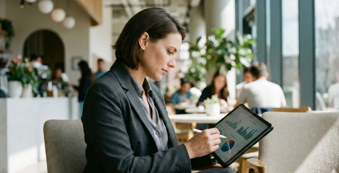 Médico em Brasília organizado com seu Livro Caixa e Carnê-Leão, simbolizando segurança contra a Malha Fina com o apoio da Alva Medical.