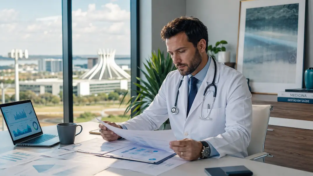 Guia de abertura de PJ médica sem riscos fiscais em Brasília e no DF.  